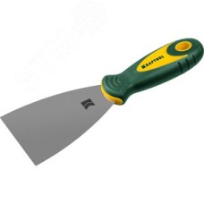 Шпательная лопатка с 2-компонент ручк, профилиров нержав полотно, 75мм