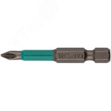 Биты 10 шт, сталь S2, с насечкой, Профи PZ 1