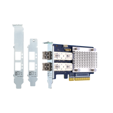 Сетевой адаптер/ QNAP QXP-32G2FC Dual-port Fiber Channel adapter, 2 x 32 Gb / s SFP +, PCIe Gen3 x8.  For QTS OS ONLY