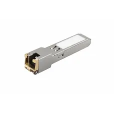 Медный SFP модуль Gigabit Ethernet/ Медный SFP модуль Gigabit Ethernet с разъемом RJ45. Скорость 10/100/1000 Мбит/с.Интерфейс: SGMII. Расстояние передачи - до 100 м. Размеры (ШхВхГ): 14,3x12,7x63мм. Рабочая температура: 0…+70°С.