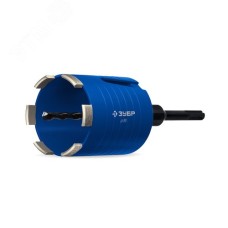 Коронка алмазная для подрозетников, АСК d 68 мм, М16, рабочая глубина 75 мм, лазерная сварка