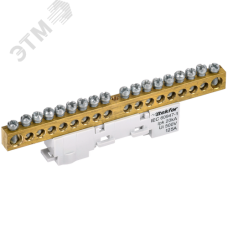 TEKFOR Шина L фаза неизолированная на универсальном держателе 8х12-18-Ср IEK