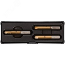 Набор экстракторов Профи, быстрорежущая HSS сталь, 3 шт