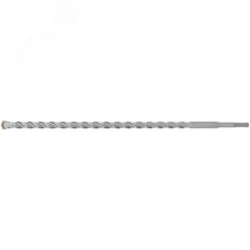 Бур по бетону SDS PLUS, Профи, W-образная вставка, двойная спираль, 16 х 460 мм