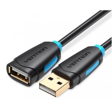 Кабель-удлинитель Vention USB 2.0 AM/AF - 5м Чёрный