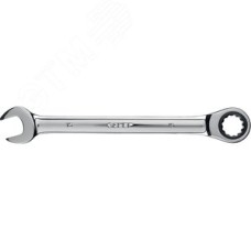 Ключ гаечный комбинированный трещоточный 15 мм