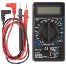 Мультиметр 0.1 мВ-1000 В, 0.1 В-750 В, 1 мкА-10 А, 0.1 Ом-2 МОм, коробка