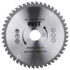 Диск пильный для циркулярных пил по ламинату 200x32/30x48T