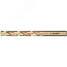 Сверло по металлу, 10.2х133мм, сталь Р6М5К5, класс А, кобальт