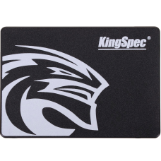 Твердотельный накопитель/ Kingspec SSD P3-2TB, 2048GB, 2.5" 7mm, SATA3, R/W 580/570MB/s, IOPs н.д./н.д., TBW 960, DWPD 0.4 (3 года)