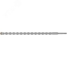 Бур по бетону SDS PLUS, Профи, W-образная вставка, двойная спираль, 20 х 460 мм