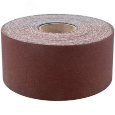 Рулон шлифовальный на тканевой основе, алюминий-оксидный абразивный слой 115 мм х 50 м, P60