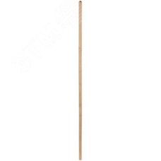 Черенок березовый для щеток, грабель, мётл, диаметр 25 мм, L=1200 мм, первый сорт