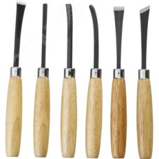 Резаки по дереву набор 6 предм.