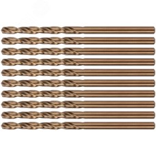 Сверла по металлу HSS с добавкой кобальта 5% Профи 3.2 мм (10 шт)