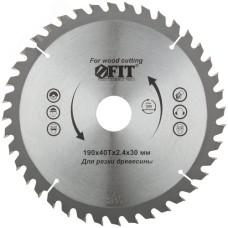 Диск пильный для циркулярных пил по дереву 190x30/25.4x40T