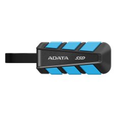 Твердотельный накопитель/ ADATA External SSD SC740, 1000GB, Type-C, USB 3.2 Gen2, R/W 1050/1000 MB/s, 121.8x40.5x22.3mm, Blue (5 лет)