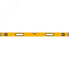 Уровень ''Янтарь'', 3 глазка, ручки, усиленный корпус, фрезер. рабочая грань, шкала 1000 мм