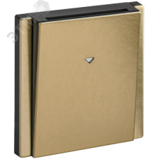 FORTE&PIANO Выключатель карточный 30А FP643M металл шампань IEK