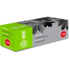 -/ Картридж лазерный Cactus CS-C728S 728 черный (2100стр.) для Canon i-Sensys MF4410/4430/4450/4550D