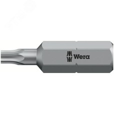 Бита 867/1 Z TORX BO с отверстием под штифт вязкая твердость хвостовик 1/4 C 6.3 TX 9X25 мм