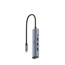 Адаптер/ 5-IN-1 USB Hub with GbE