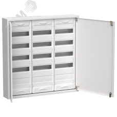 TITAN 5 Корпус металлический ЩРн-180 (3х60) 835х830х140мм IP31 белый (две двери) IEK