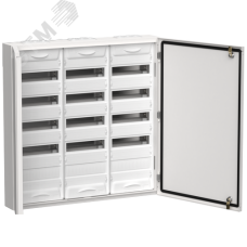 TITAN 5 Корпус металлический ЩРн-180 (3х60) 835х830х140 IP54 белый (две двери)
