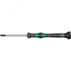 Отвертка для прецизионных работ 2067 TORX BO Micro TX 9X60 мм с отверстием под штифт