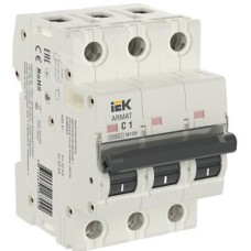 Выключатель автоматический трехполюсный C 1А M10N