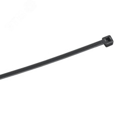 Хомут P6.6 стандартный черный 3.6х180мм 100шт/упак IEK