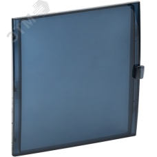 Дверца для корпуса пластикового КМПн-54 IP65 черная прозрачная TEKFOR