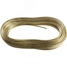 Трос стальной в оплетке 20 м, d 4 мм