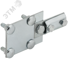 Зажим соединительный контрольный пруток 6-8 мм-полоса 40 мм оцинкованная сталь