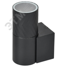 Светильник уличный декоративный для наружного освещения 5107 настенный под лампу GU10 IP65 черный