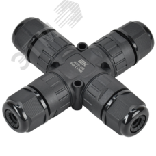 Коннектор кабельный герметичный WTP-108 3 PIN IP68 IEK