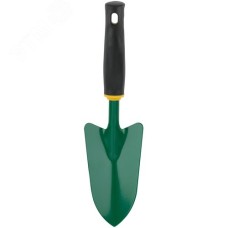 Совок посадочный узкий , прорезин. ручка , 360 мм.