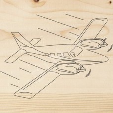 Доска для выжигания ''Самолет'', REXANT