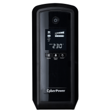 ИБП CyberPower CP900EPFCLCD, Line-Interactive, 900VA/540W, 6 Schuko розеток, USB, RJ11/RJ45, LCD дисплей, Black, 0.33х0.36х0.2м., 8.3кг./ UPS Line-Interactive CyberPower CP900EPFCLCD 900VA/540W USB/RJ11/45 (6 EURO), с чистым синусом при работе от АКБ
