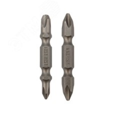 Мини-набор бит двусторонних PH2xPH2, PH1xPH3-50 мм (упак - 2 шт)