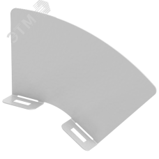 Перегородка разд. 80мм пов. верт. внеш. 45град RAL 9016 IEK