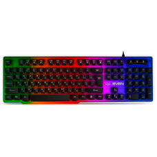 Игровая клавиатура KB-G8500 (104 кл, 12 Fn  функций, прозрач. корп.,подсв, мет. основание )