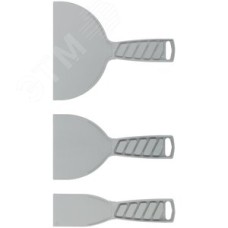 Шпатели пластиковые набор 3 шт, 50/100/150 мм