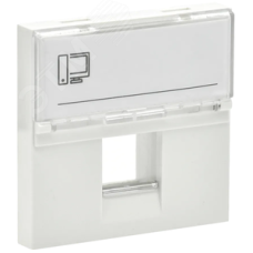 PRIMER Панель лицевая Keystone (2 модуля) белая IEK