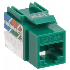 ITK Модуль Keystone Jack кат. 6A UTP 110 IDC 90 град.