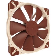Кулер для корпуса/ Case Cooler Noctua NF-A20 PWM (200x200x30mm, 4-pin PWM, 86.46CFM, 18.1dBA, 800RPM, Beige/Brown)