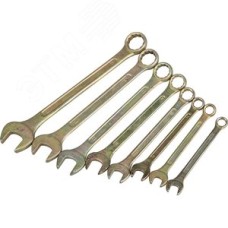 Набор ключей 8 шт, 12 - 27 мм