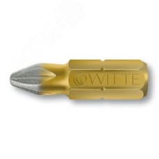 Бита PZ2X25 мм 1/4'' C6.3 Industrial Diamond алмазное напыление