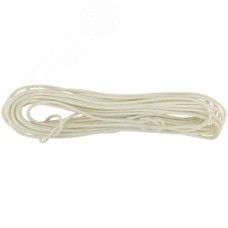 Фал капроновый плетеный 16-ти прядный с сердечником 8 мм х 20 м, р/н= 650 кгс