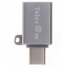Переходник/ Переходник OTG USB 3.1 Type-C --> USB 3.0 Af  Telecom <TA431M>